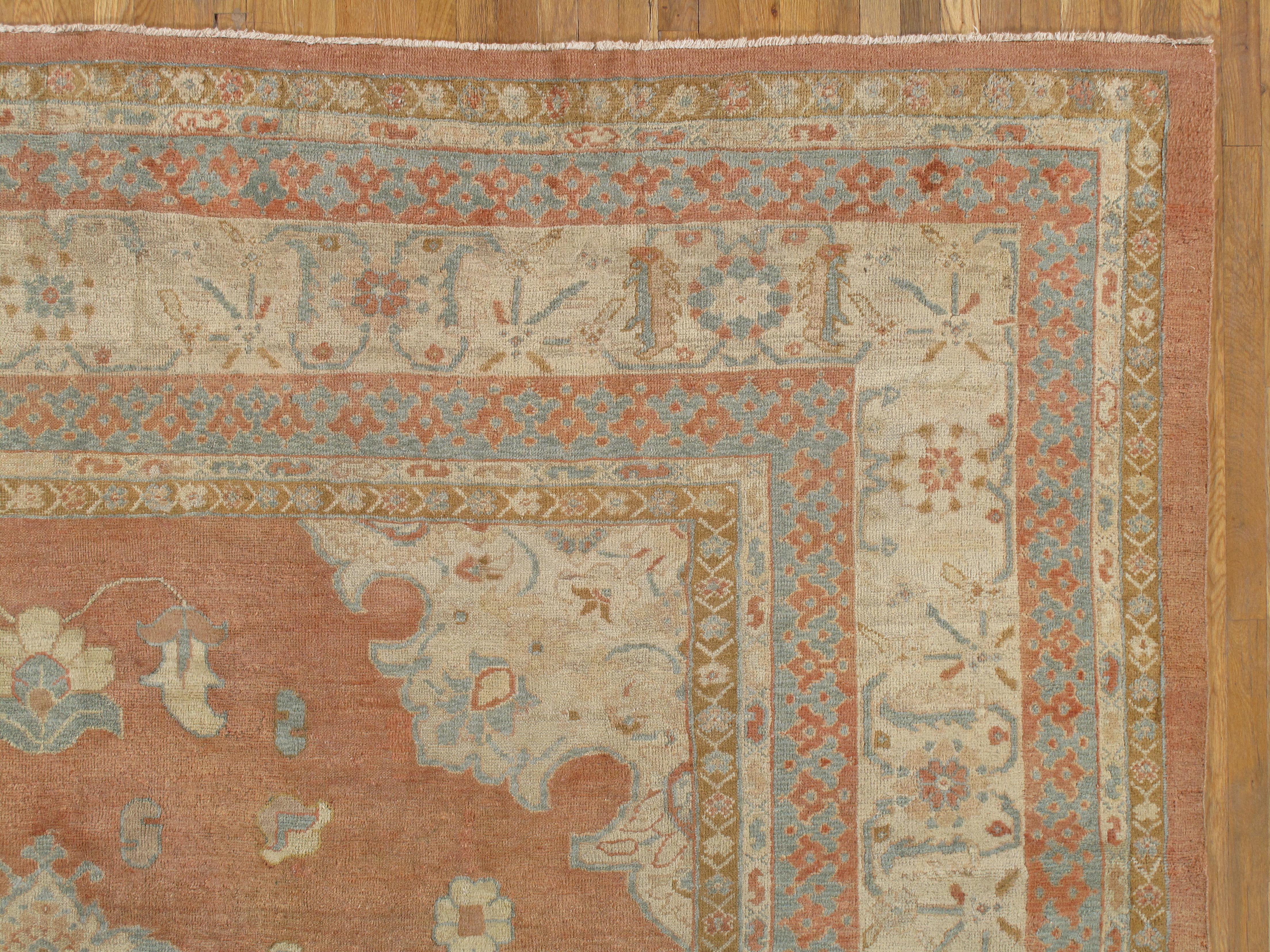 In 1883, Ziegler and Co., of Manchester, England, established a Persian carpet manufacture in Sultanabad, Iran, employing designers from major Western department stores, like B. Altman and Liberty of London, to modify fanciful 16th-17th century