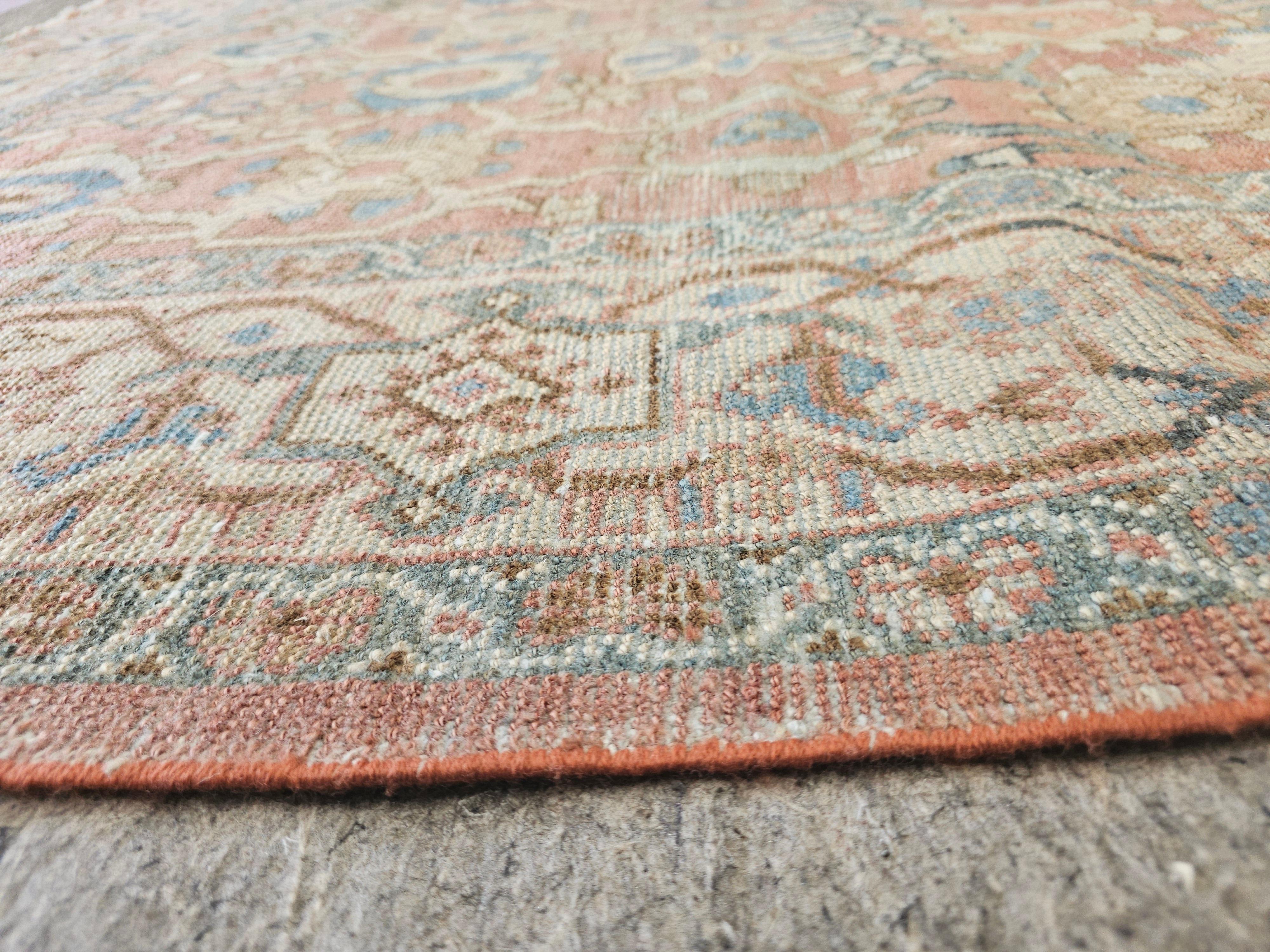 Antike persische Sultanabad (Wolle) im Angebot