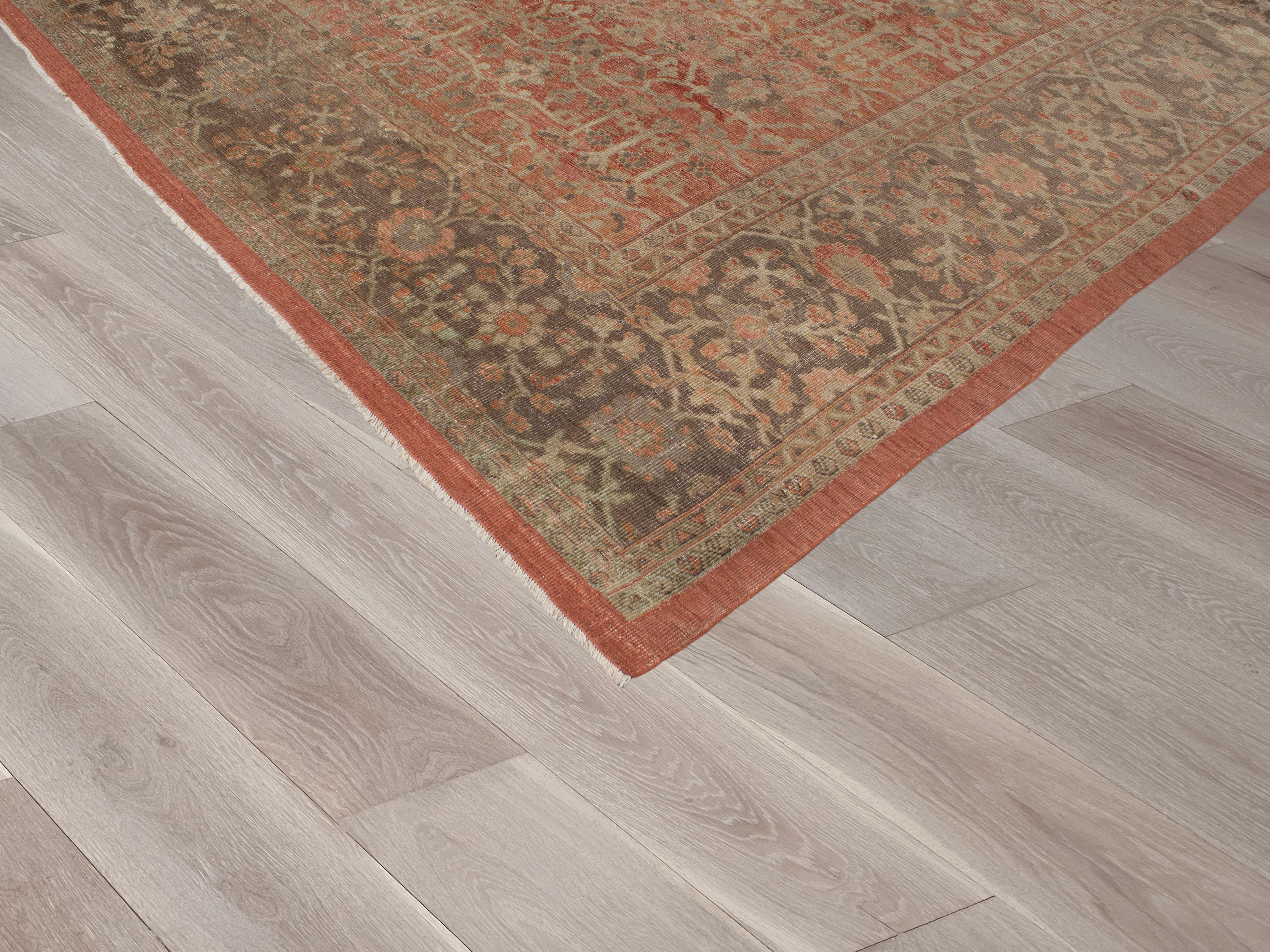 Laine Sultanabad persan ancien en vente
