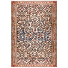 Antique 19th Century Persian Sultanabad Carpet ( 22'2" x 38'2 - 676 x 1163 )