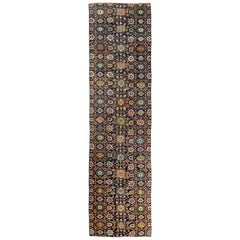 Antique Persian Sultanabad Gallery Size Rug