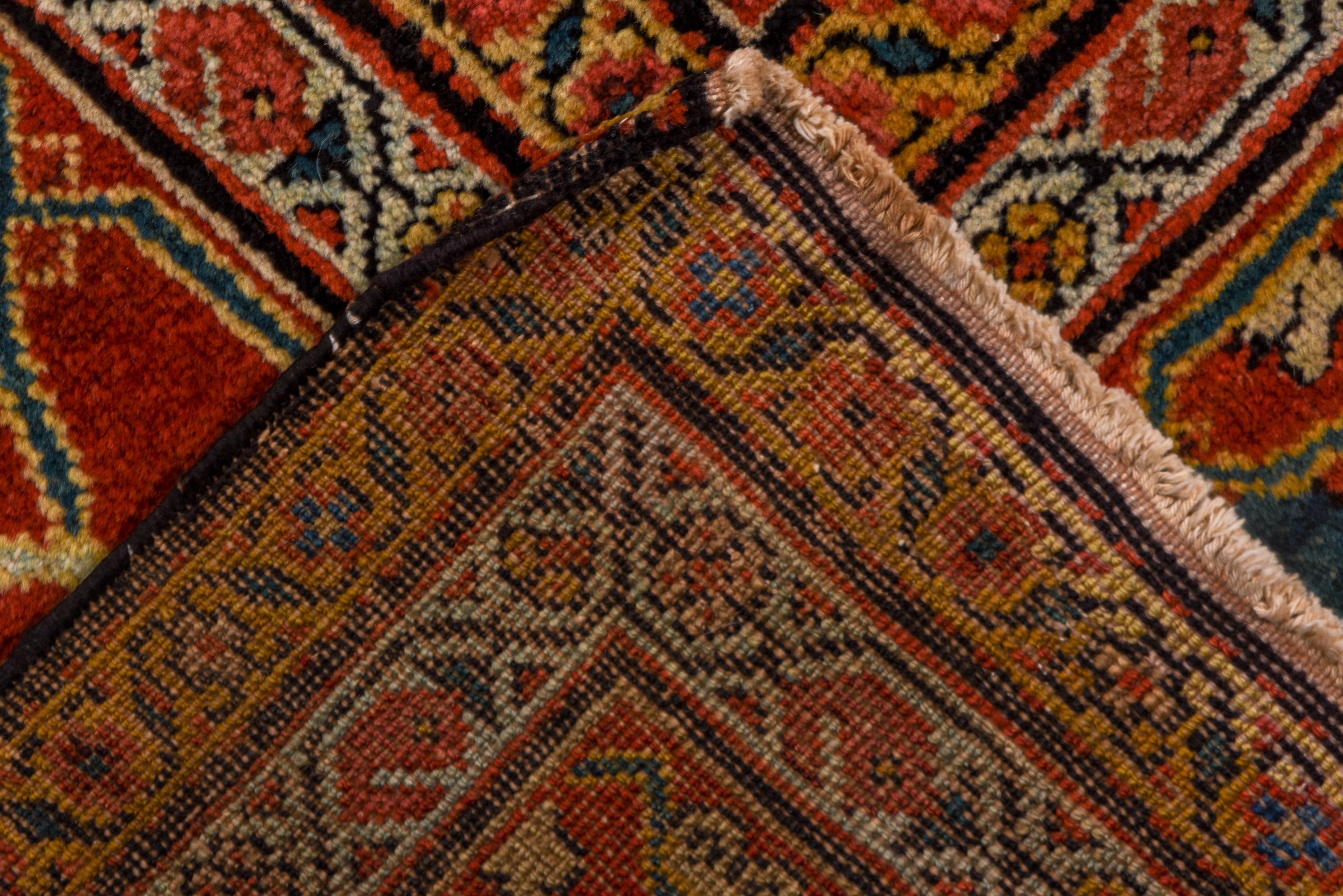 Hand-Knotted Antique Persian Sultanabad Large Carpet, circa 1900s, Beautiful Colors For Sale