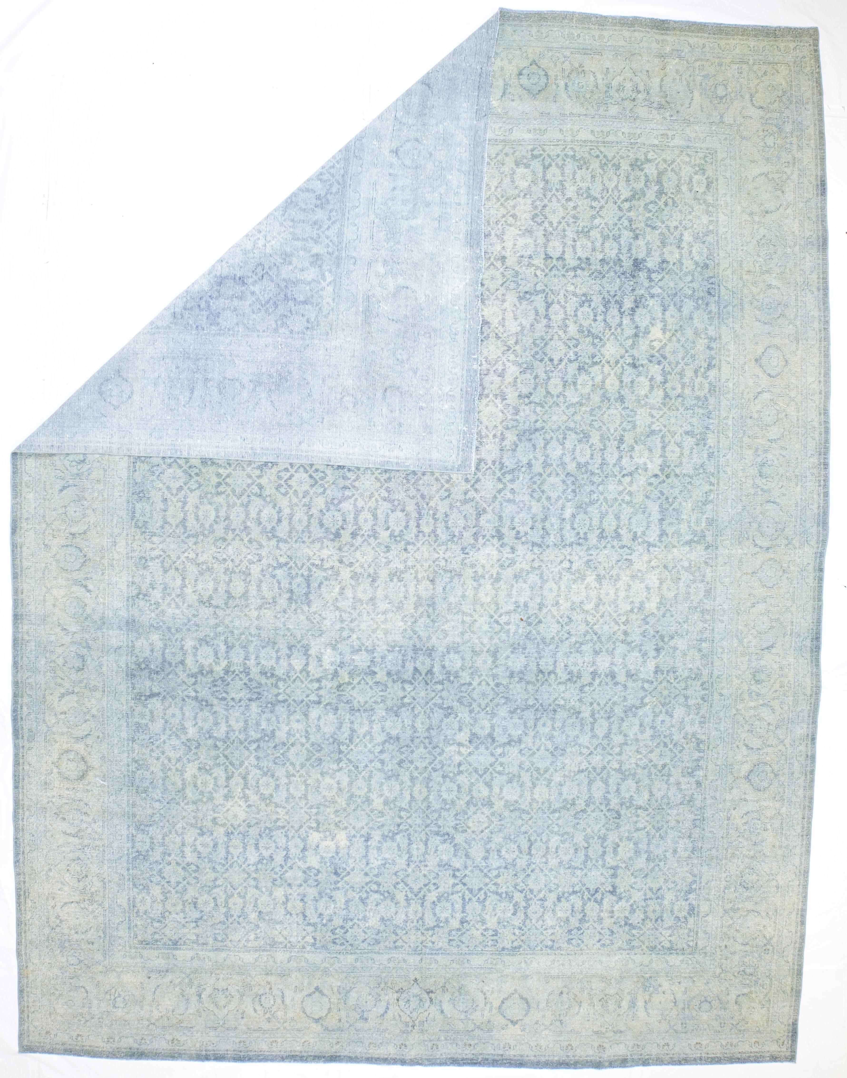Antiker persischer Sultanabad-Mahal-Teppich 10'5