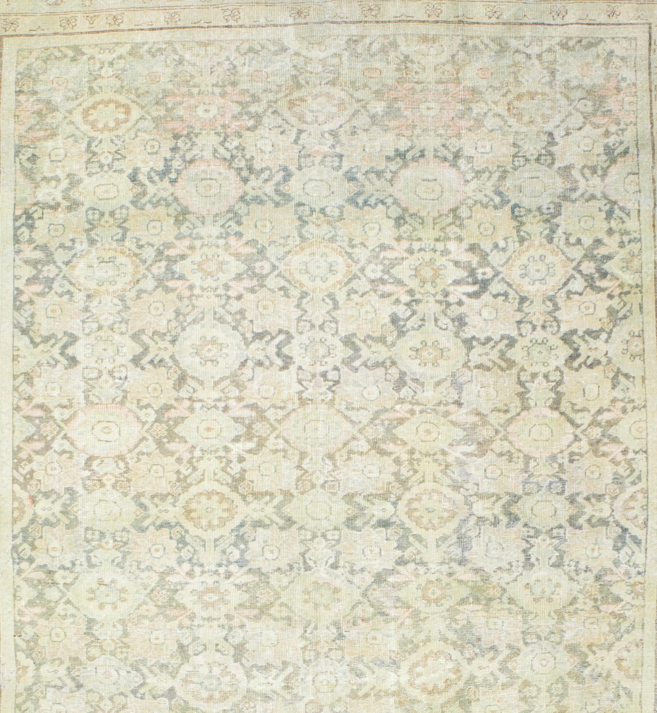 Antique Persian Sultanabad Mahal Rug 10’5