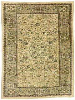Antiker persischer Sultanabad-Teppich aus Sultanabad, 09'00 x 12'00