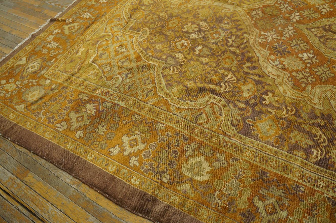 Early 20th Century Persian Sultanabad Carpet ( 10' x 13'6''- 305 x 410 ) For Sale 12