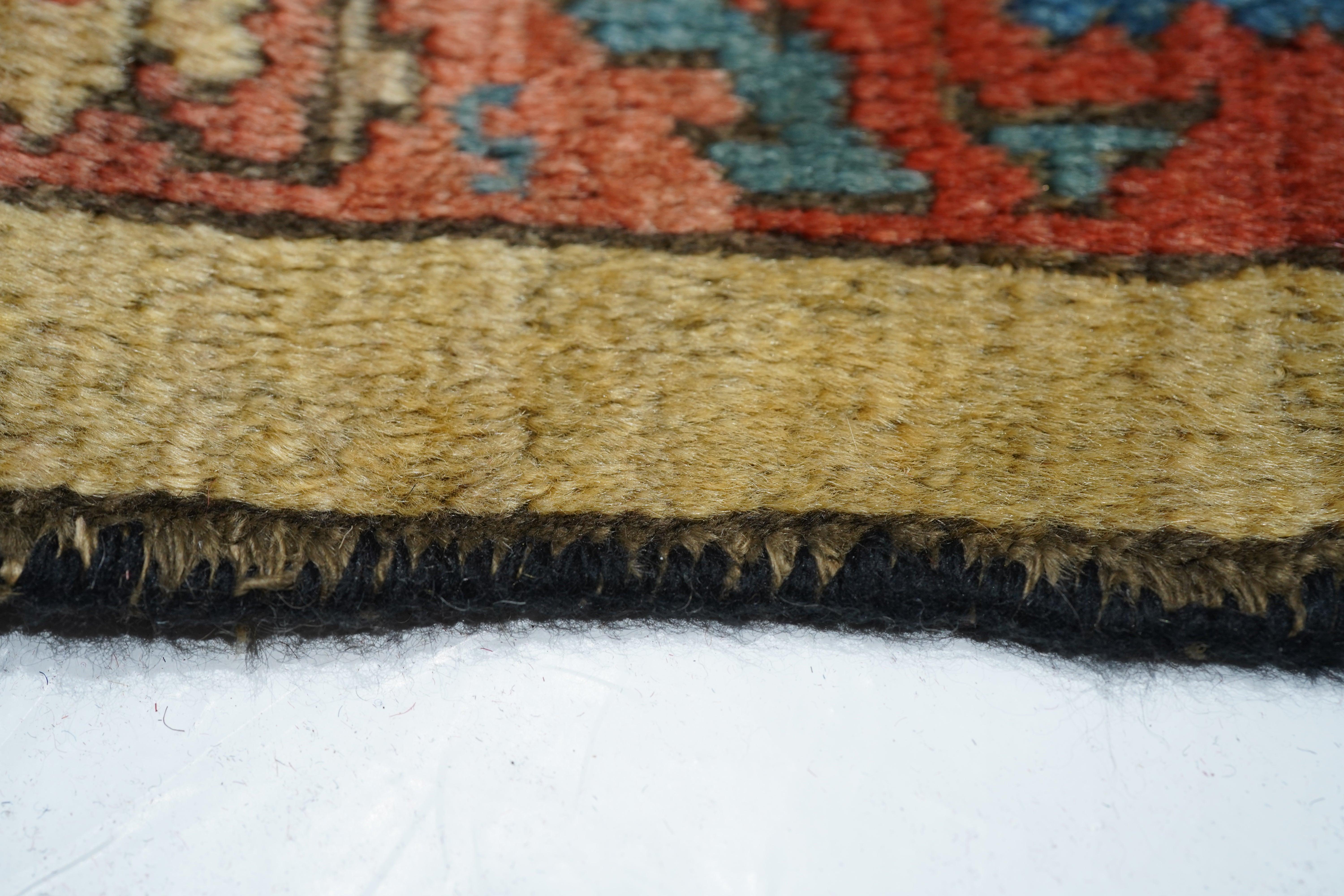 Noué à la main Tapis persan Sultanabad 10'8'' x 14'9'' en vente