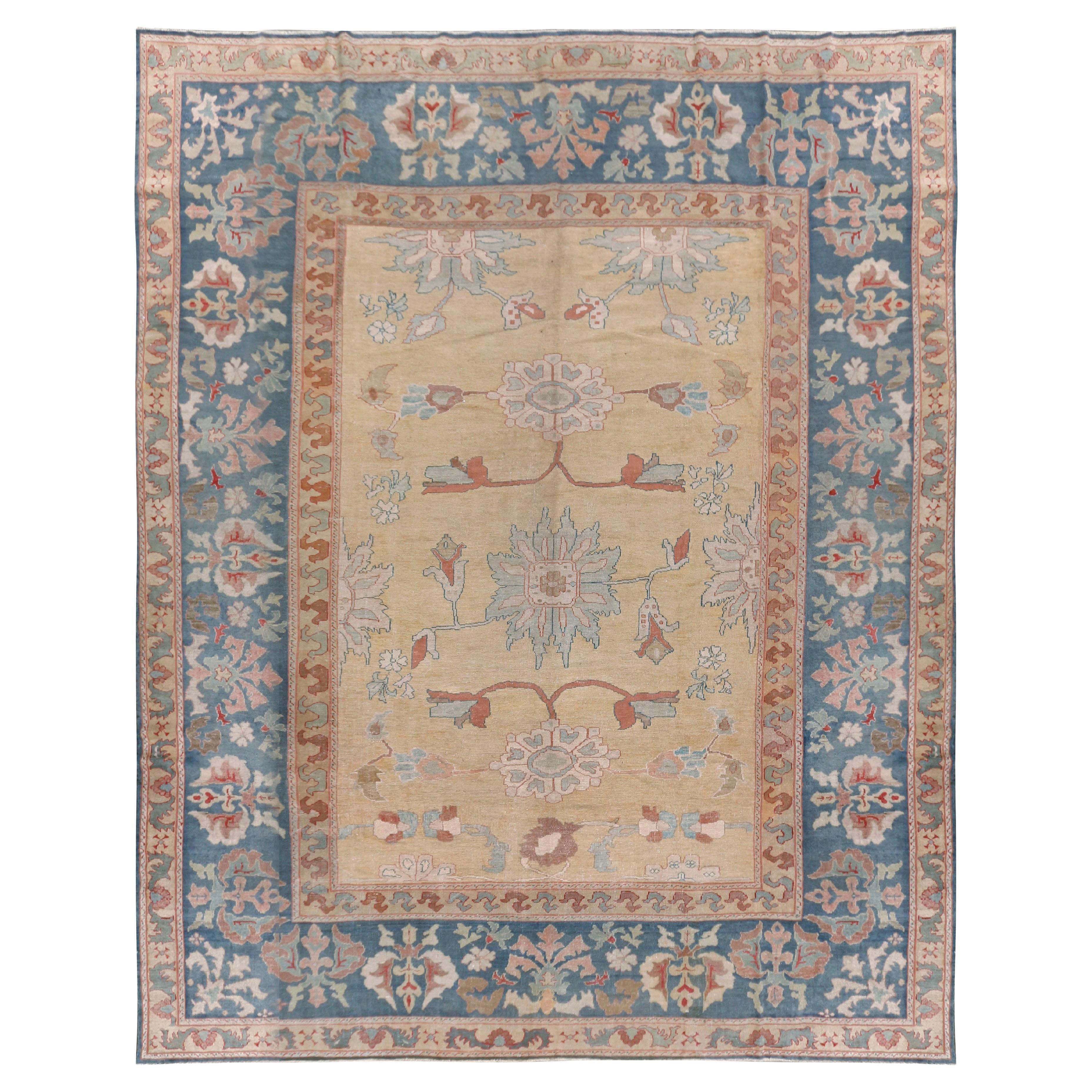 Antigua Alfombra Persa Sultanabad 13'1 X 16'4