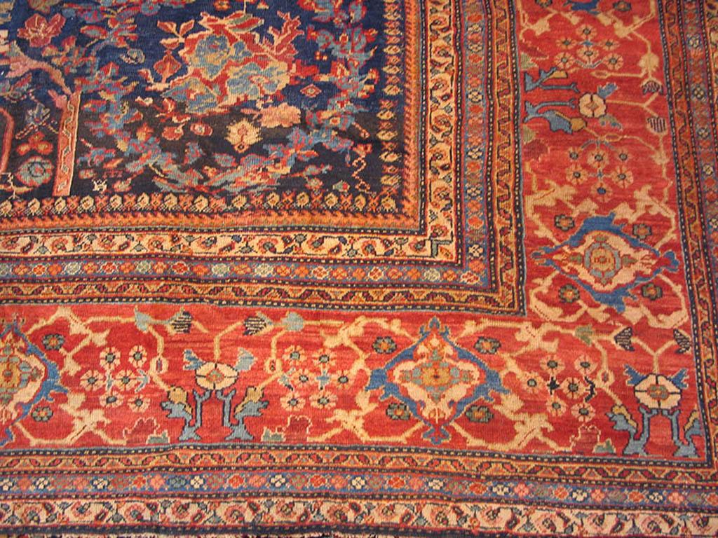Antiker persischer Sultanabad-Teppich (Persisch) im Angebot