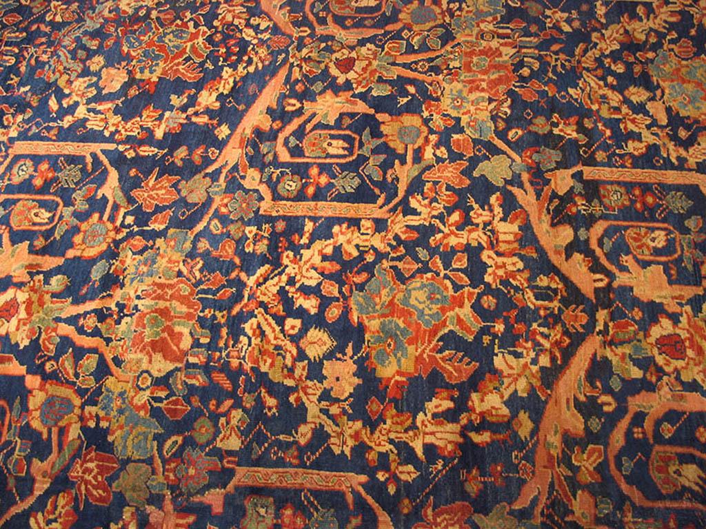 Antiker persischer Sultanabad-Teppich (Handgeknüpft) im Angebot
