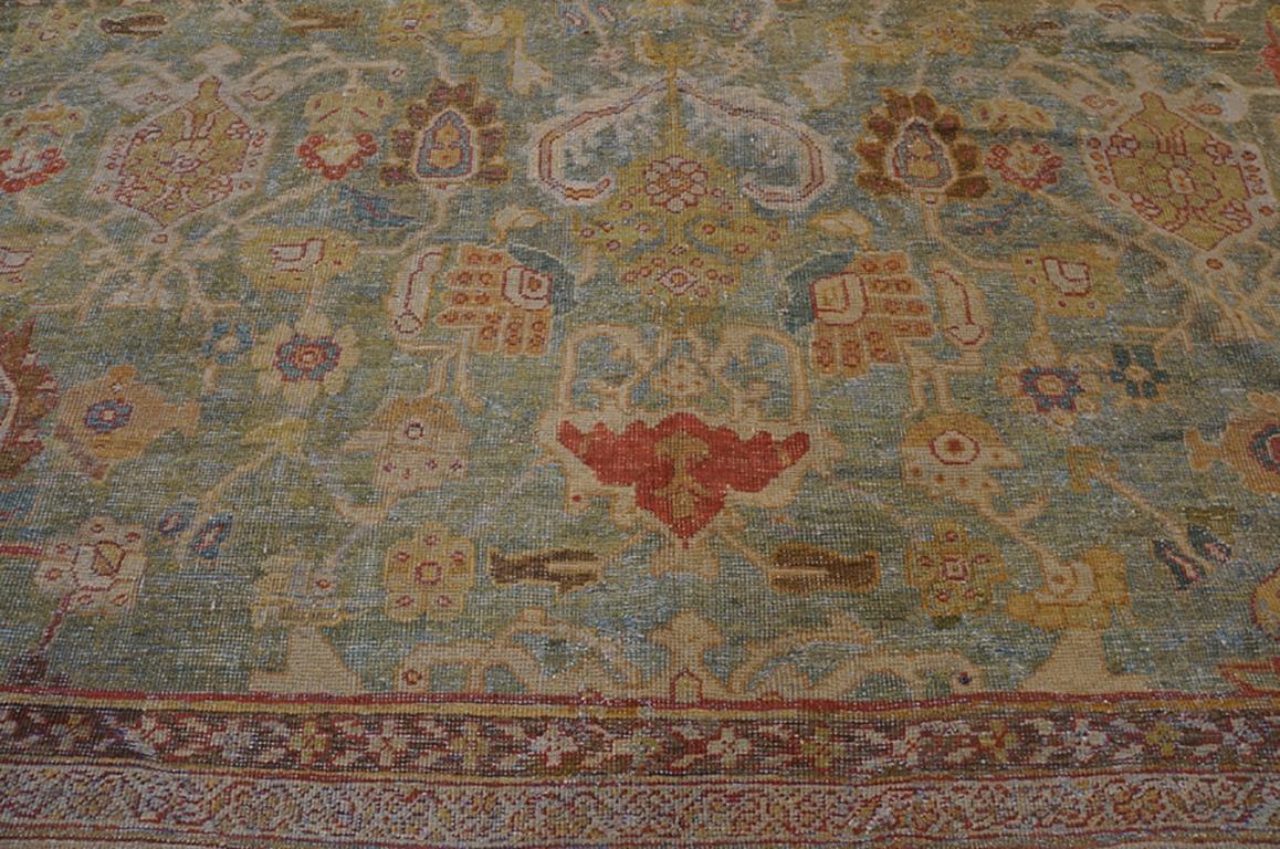 19th Century Persian Sultanabad Carpet ( 22' x 25' - 671 - 762 ) In Good Condition For Sale In New York, NY