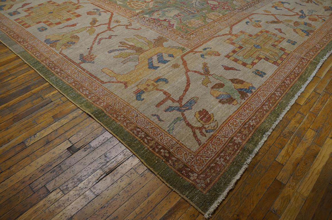 Late 19th Century 19th Century Persian Sultanabad Carpet ( 22' x 25' - 671 - 762 ) For Sale