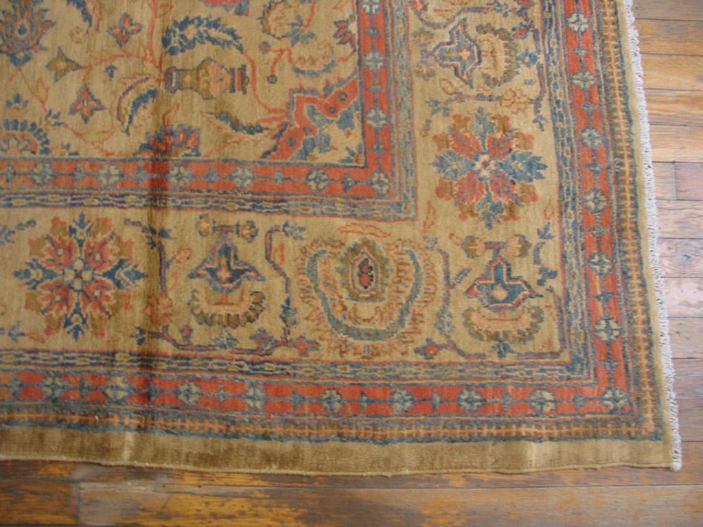 Late 19th Century Persian Sultanabad Carpet ( 8'6