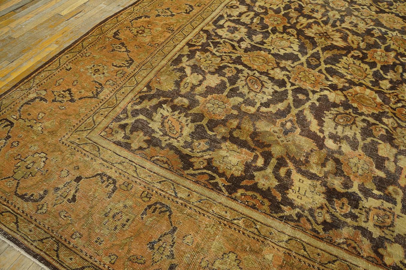 Late 19th Century  Persian Sultanabad Carpet ( 9' x 13' 4'' - 275 x 405 ) For Sale 5