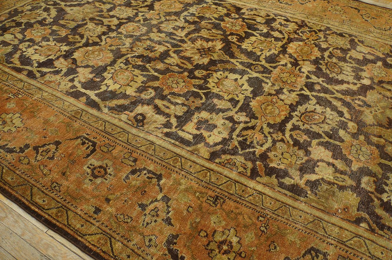 Late 19th Century  Persian Sultanabad Carpet ( 9' x 13' 4'' - 275 x 405 ) For Sale 6