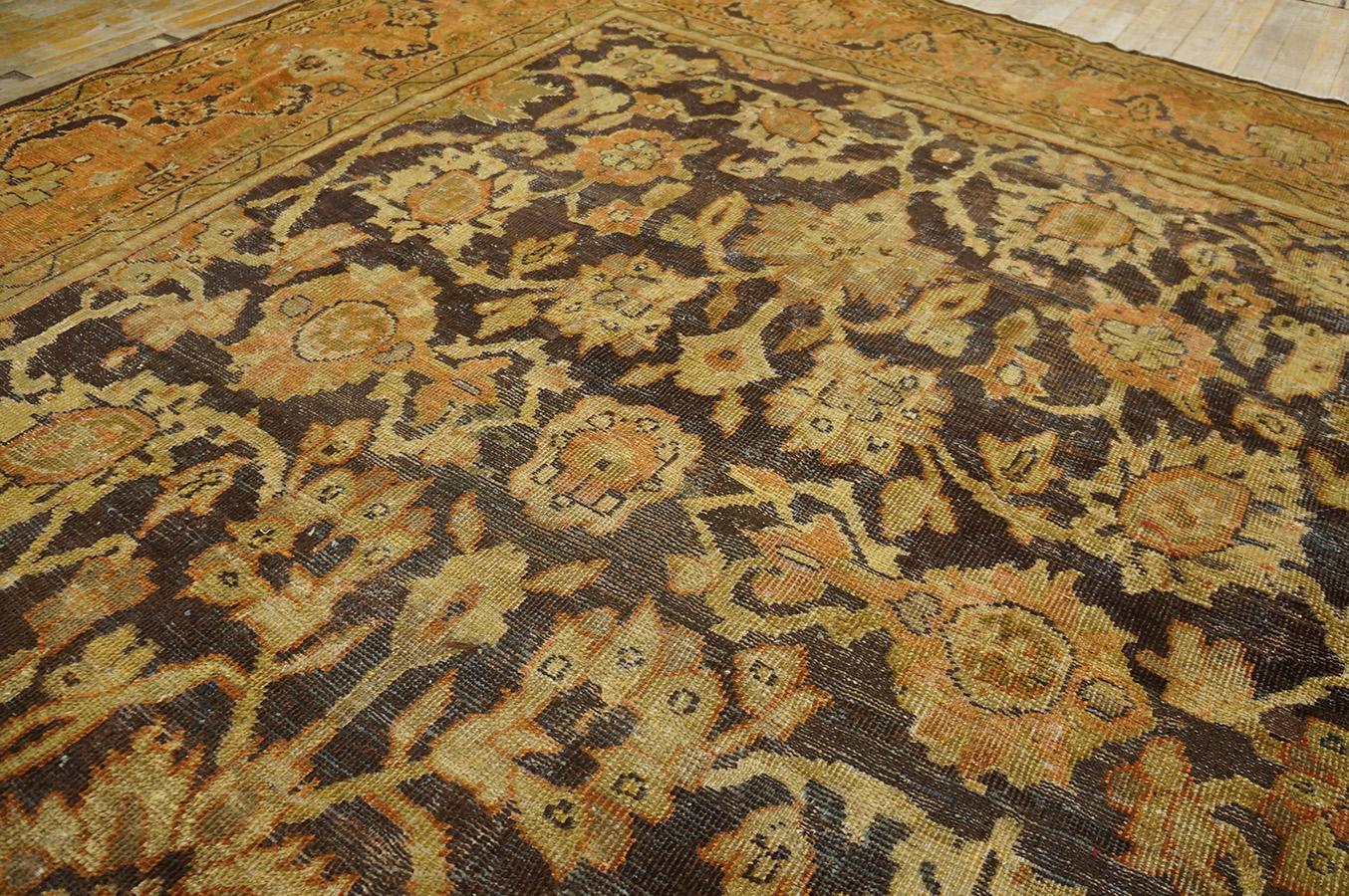 Late 19th Century  Persian Sultanabad Carpet ( 9' x 13' 4'' - 275 x 405 ) For Sale 7