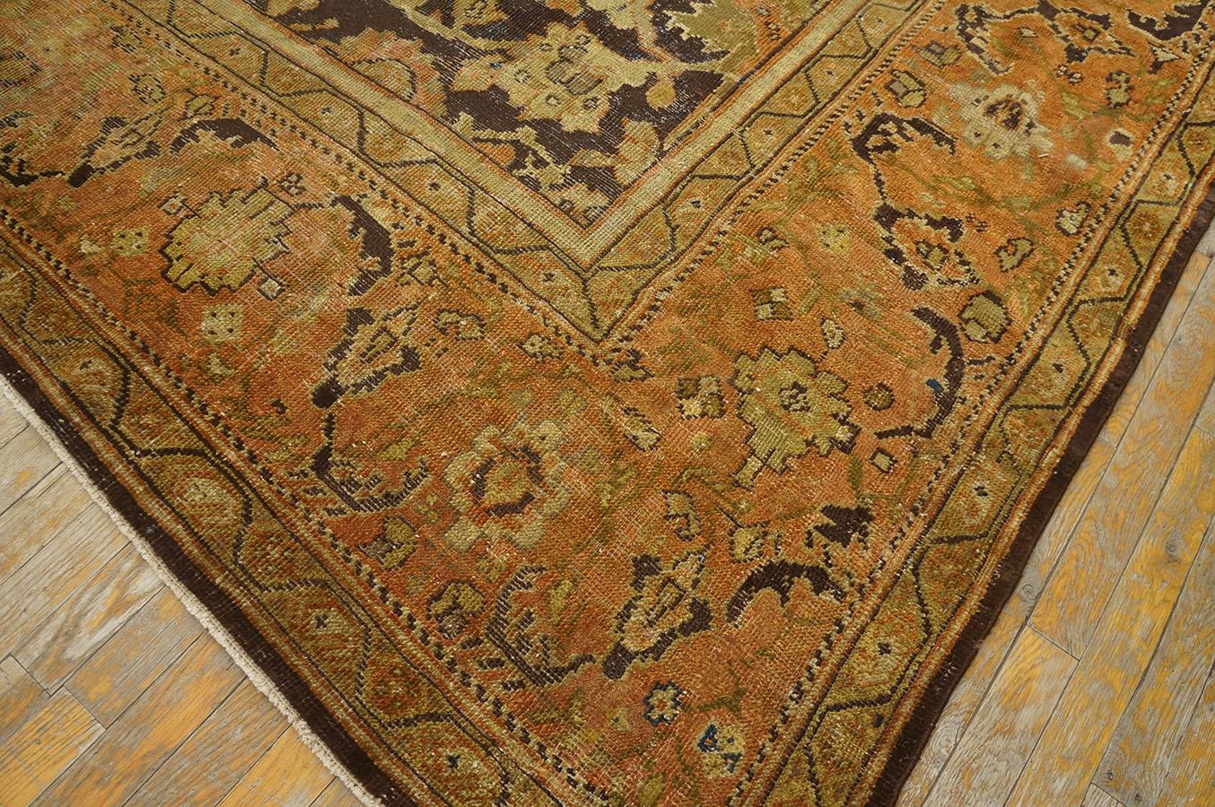 Late 19th Century  Persian Sultanabad Carpet ( 9' x 13' 4'' - 275 x 405 ) For Sale 8
