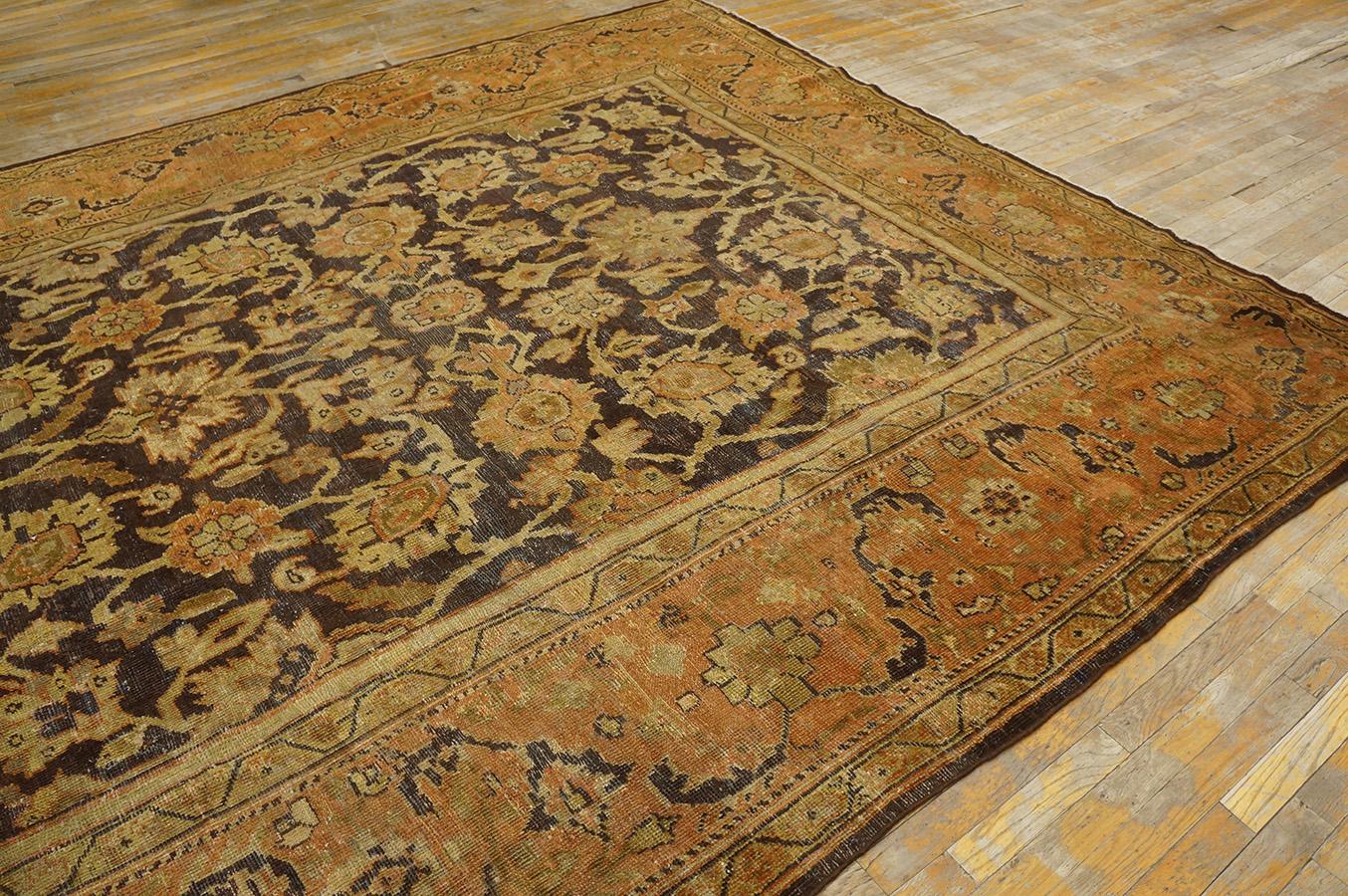 Late 19th Century  Persian Sultanabad Carpet ( 9' x 13' 4'' - 275 x 405 ) For Sale 1