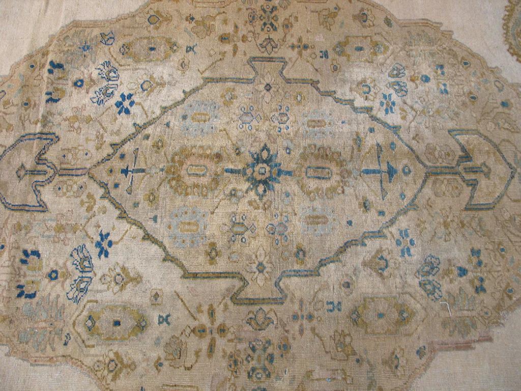 Alfombra persa Ziegler Sultanabad del siglo XIX ( 9'4