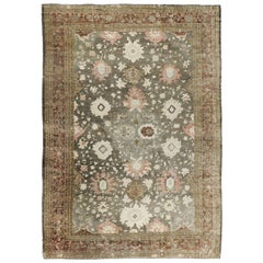 Antique Persian Sultanabad Rug Allover Design 57817