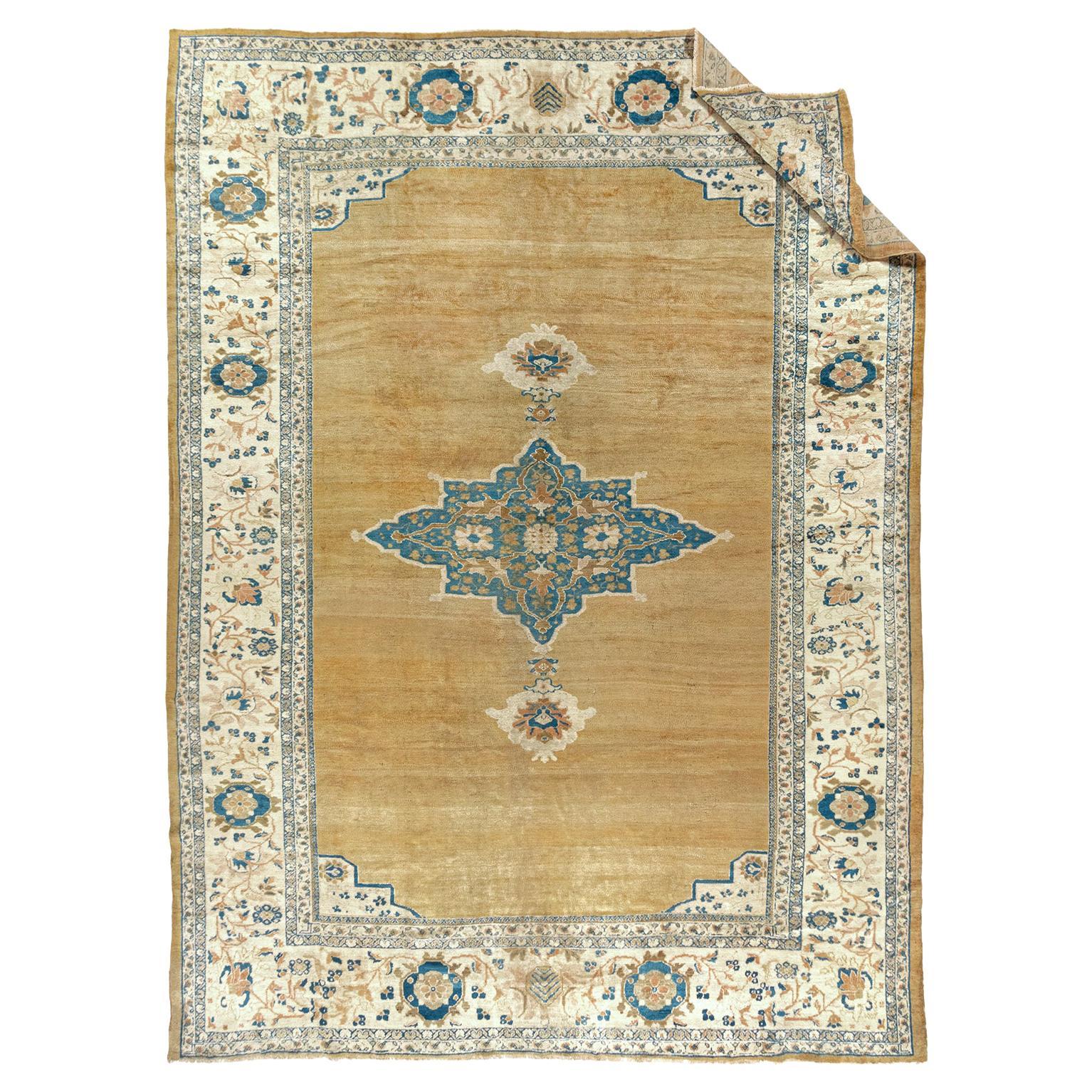Antique Persian Sultanabad Rug, circa 1890 12'8 x 16'8 For Sale