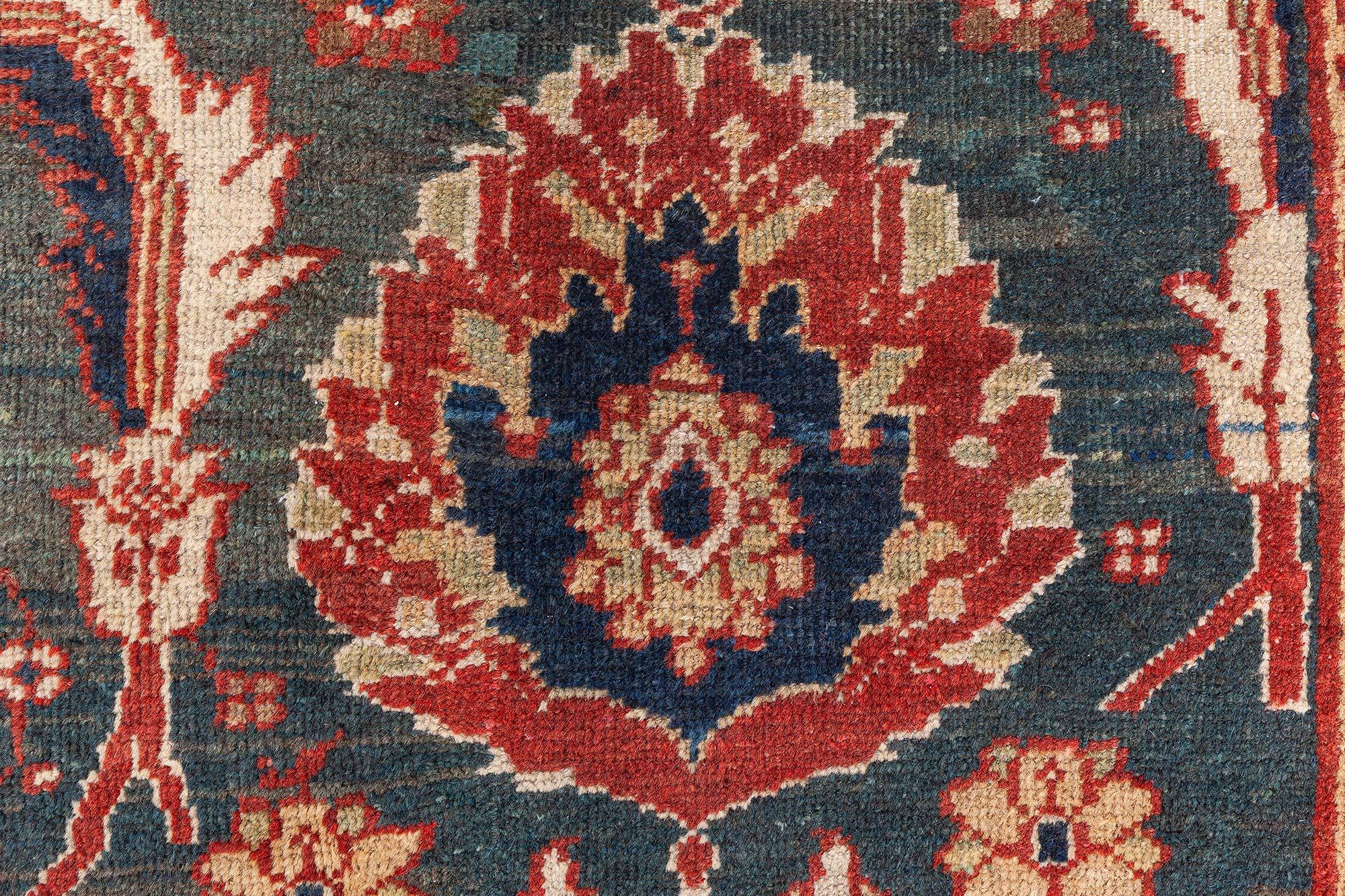 Tapis persan ancien Sultanabad Doris Leslie Blau
Taille : 12'2