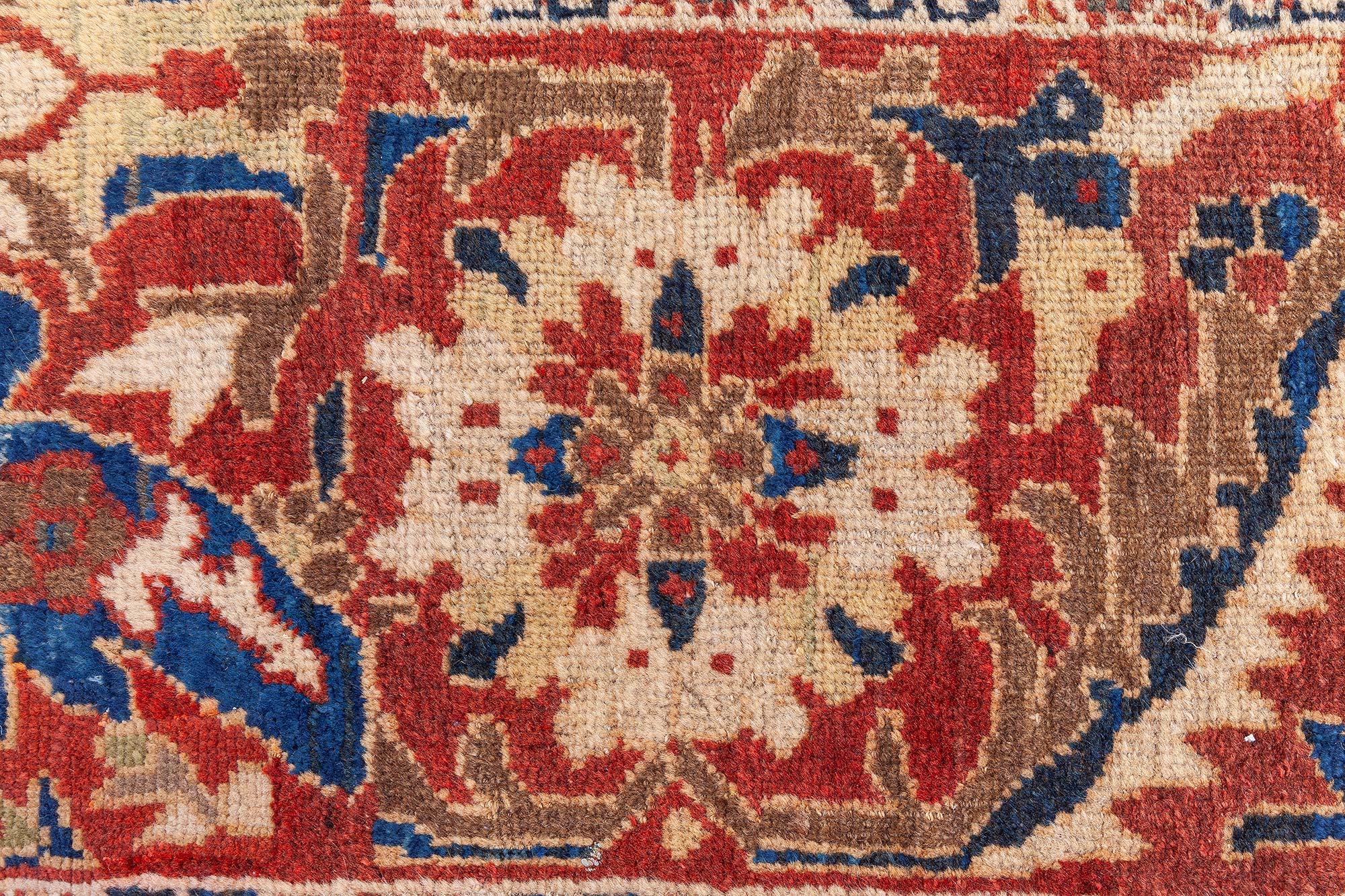 Tessuto a mano Tappeto antico persiano Sultanabad Rugs Doris Leslie Blau in vendita