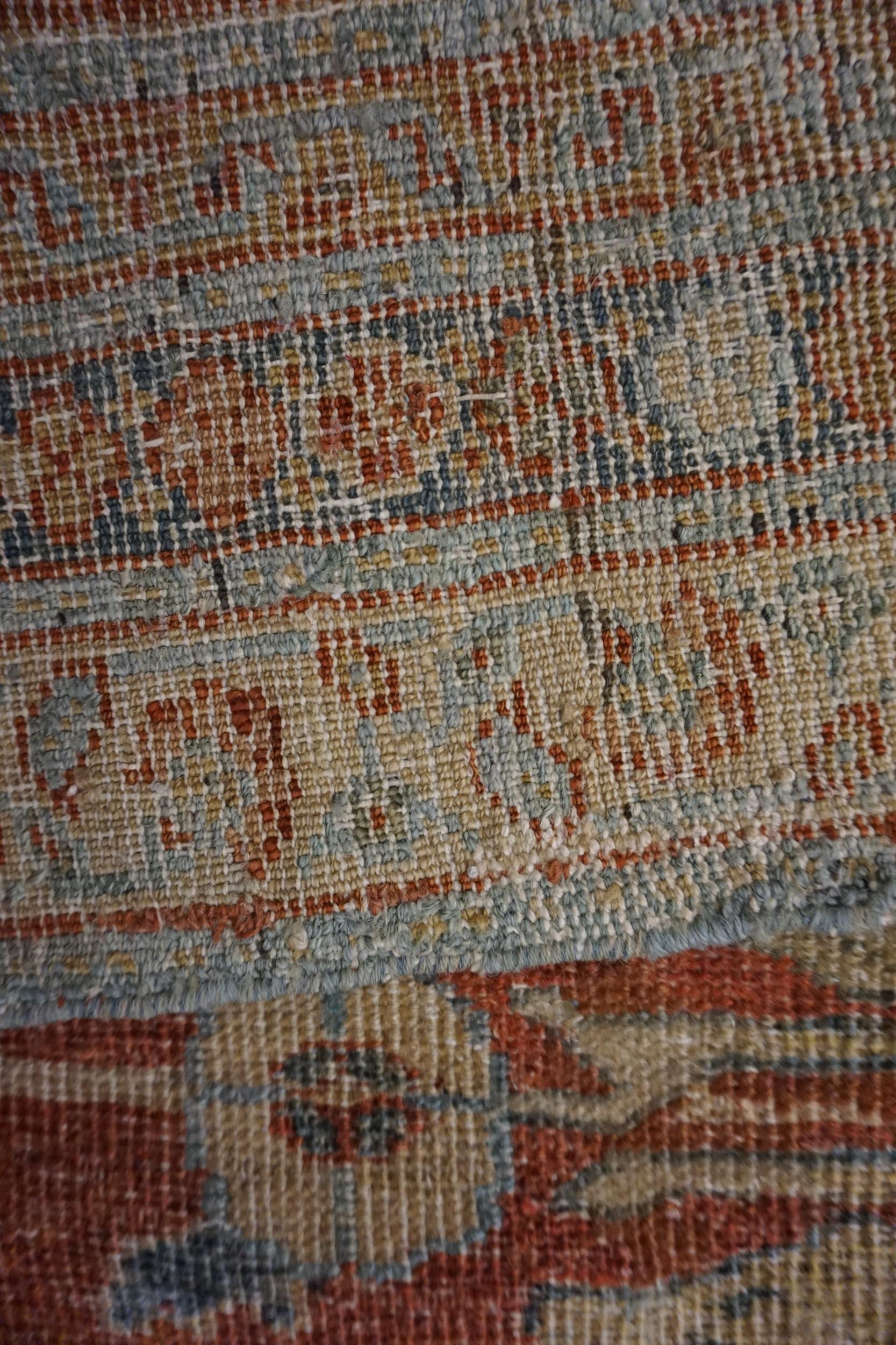 Antiker persischer Sultanabad-Teppich im Angebot 3