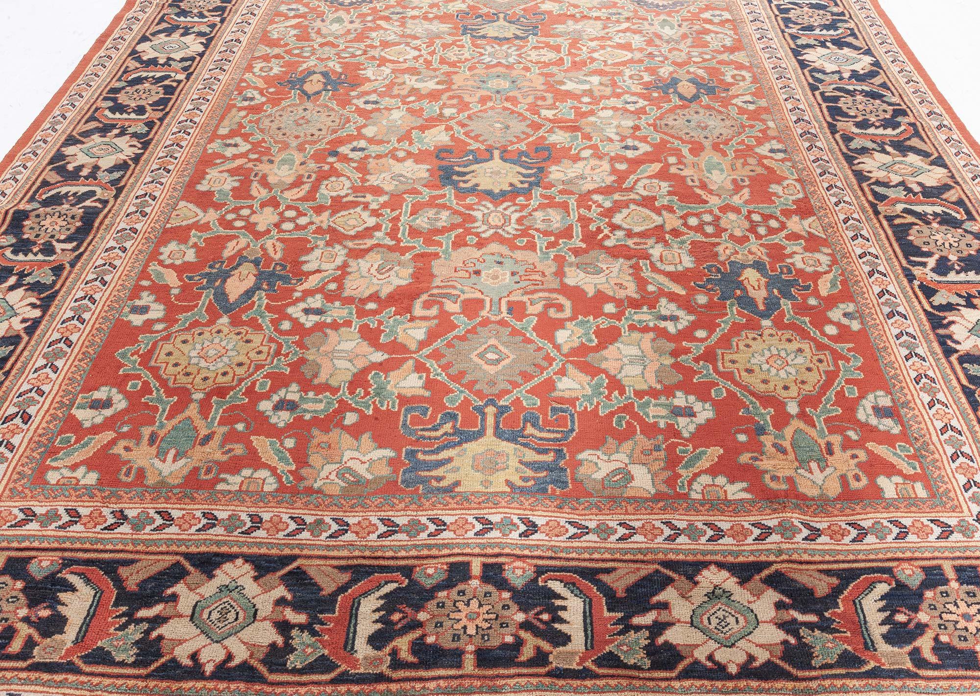 Antique Persian Sultanabad Rug
Size: 9'0