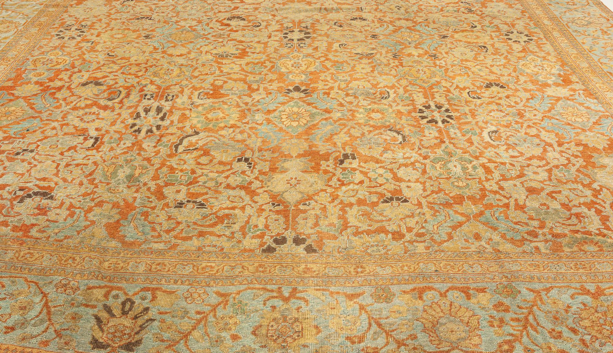 20th Century Antique Persian Sultanabad Rug For Sale