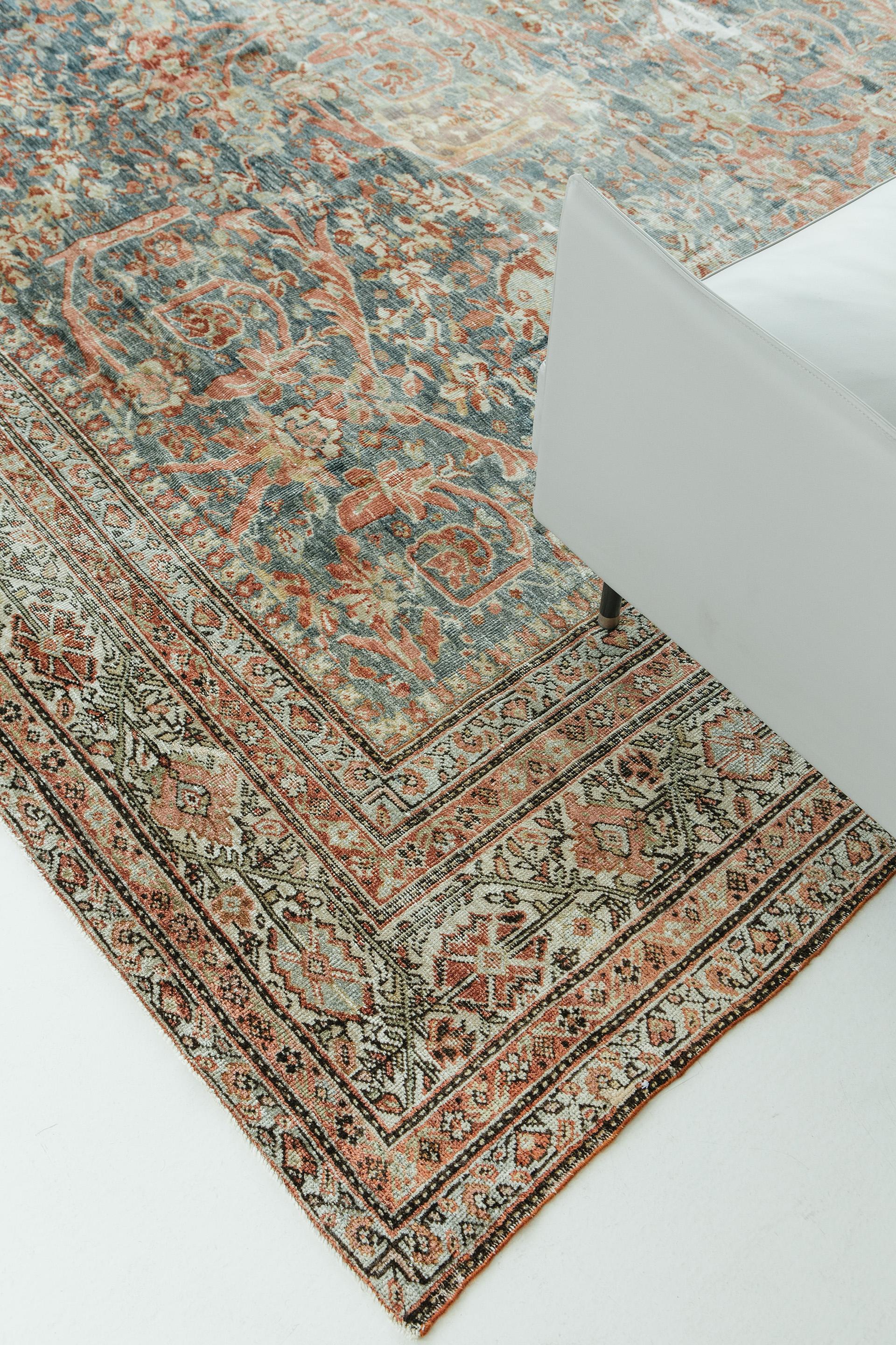 Antique Persian Sultanabad Rug For Sale 1