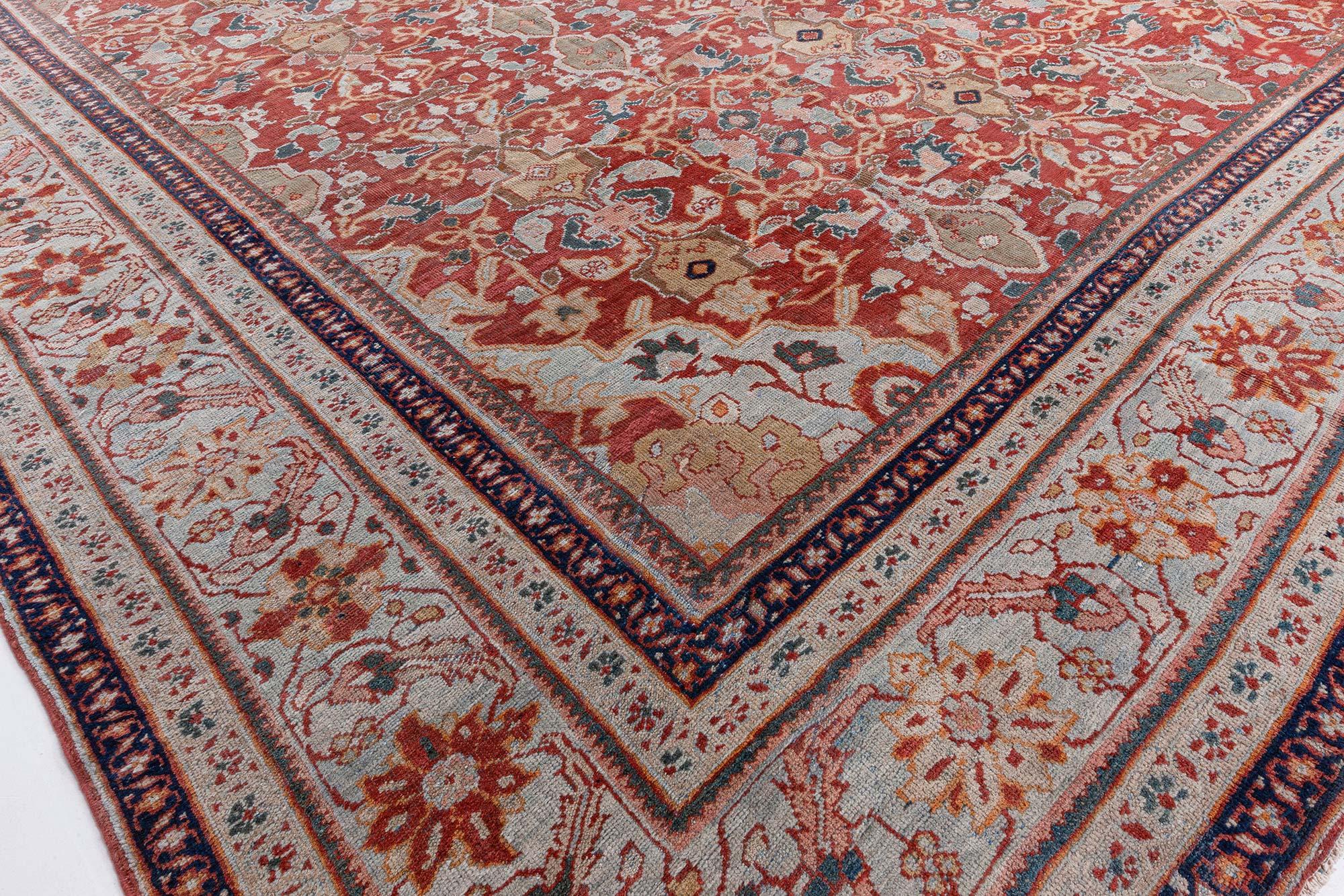 Doris Leslie Blau Antique Persian Sultanabad Rug For Sale 1