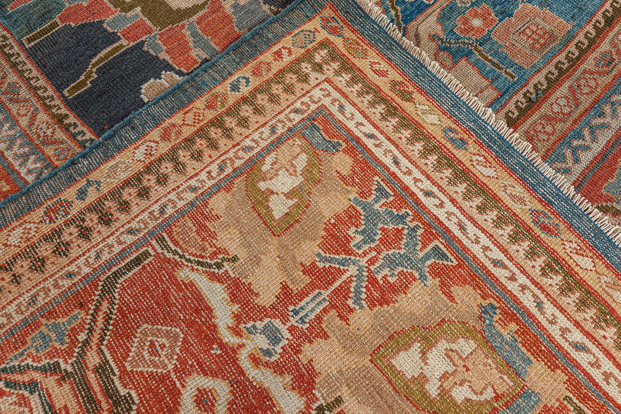 Antiker persischer Sultanabad-Teppich (Wolle) im Angebot