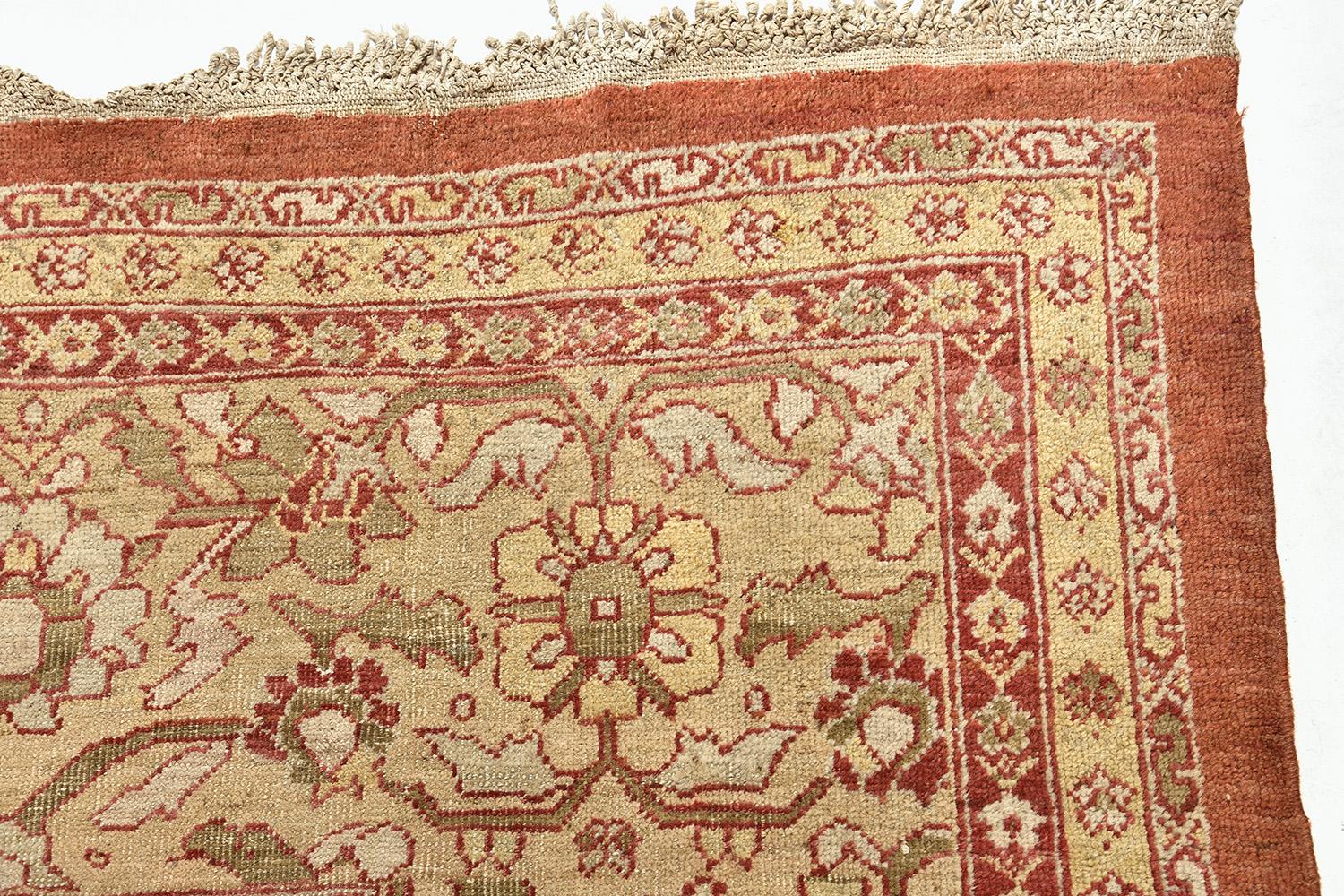 Antique Persian Sultanabad Rug For Sale 2