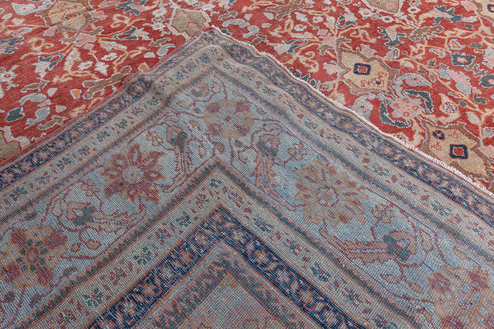 Antique Persian Sultanabad Rug For Sale 2