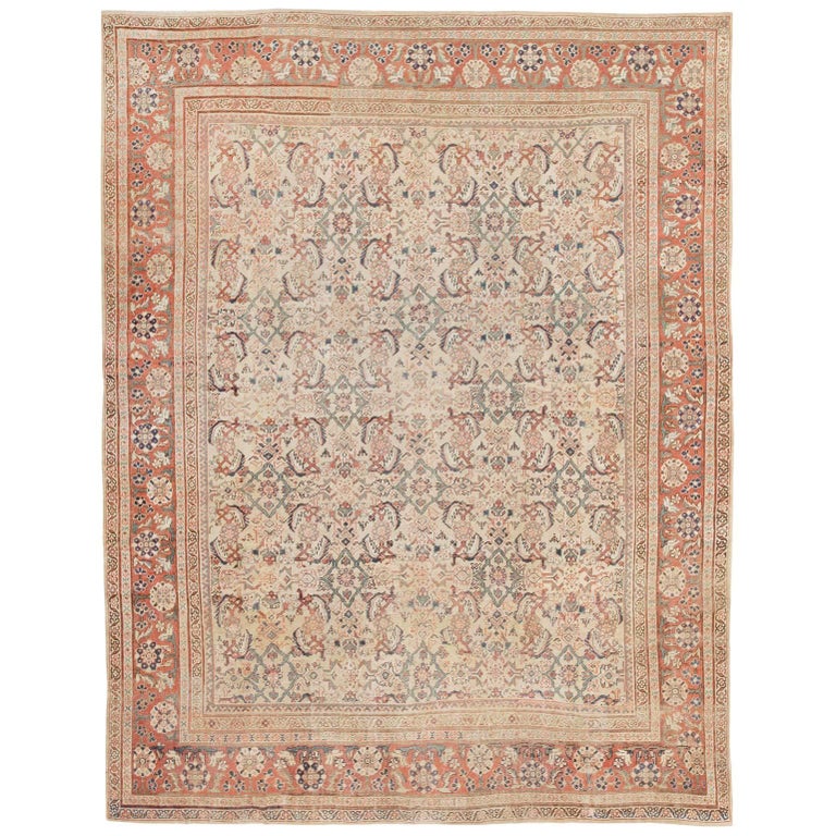 Antique Persian Sultanabad Rug For Sale at 1stdibs