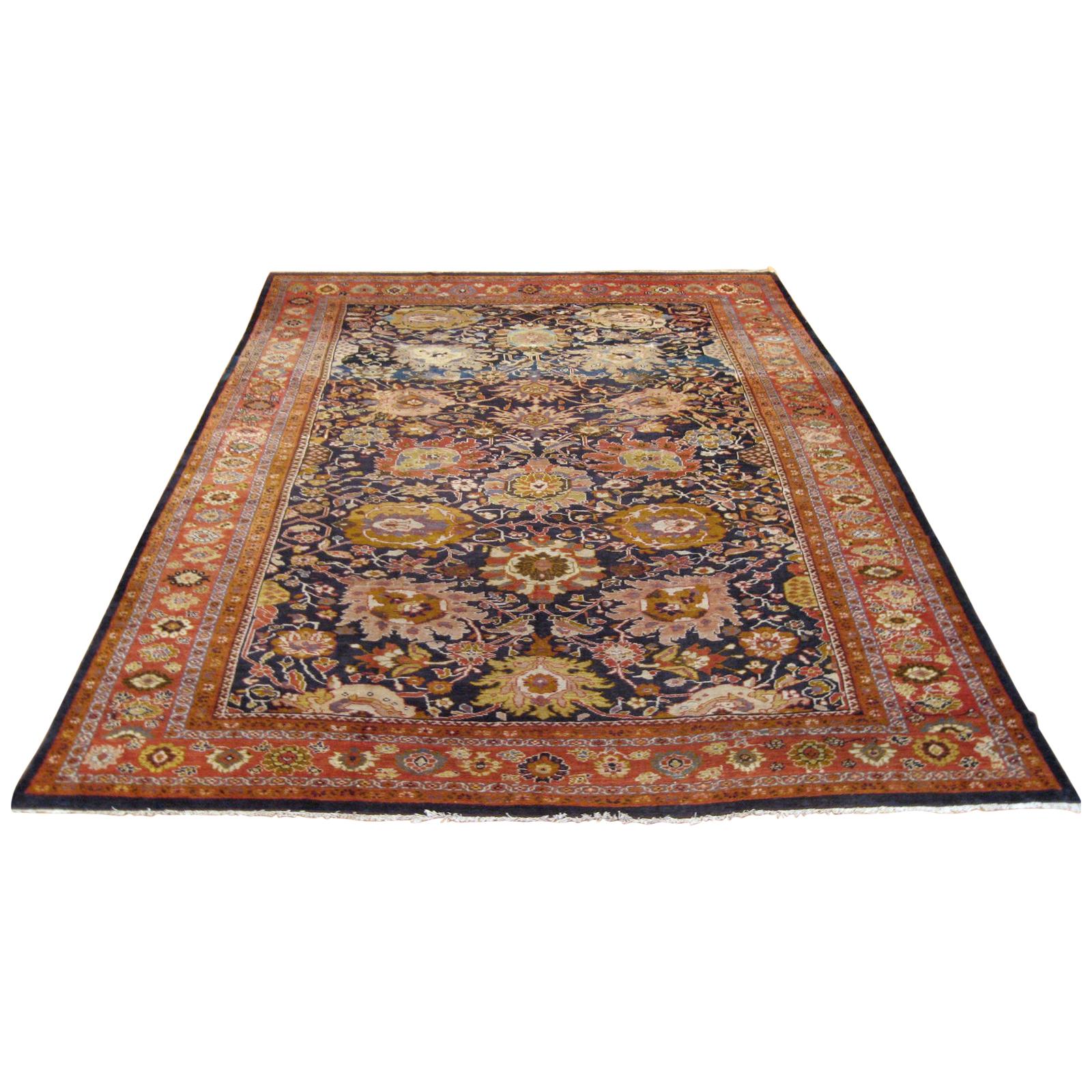 Antique Sultanabad Persian Rug For Sale at 1stDibs
