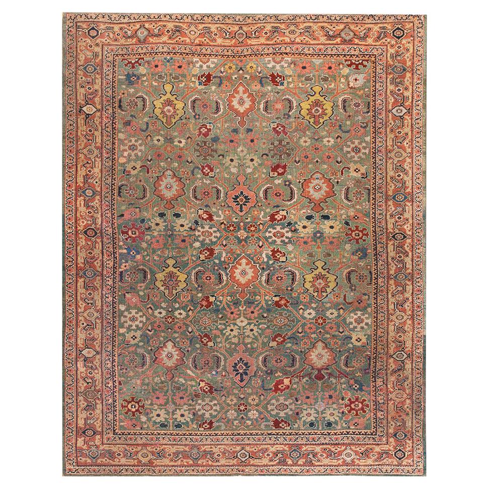 Late 19th Century Persian Sultanabad Carpet ( 8'8" x 10'8" - 265 x 325 )