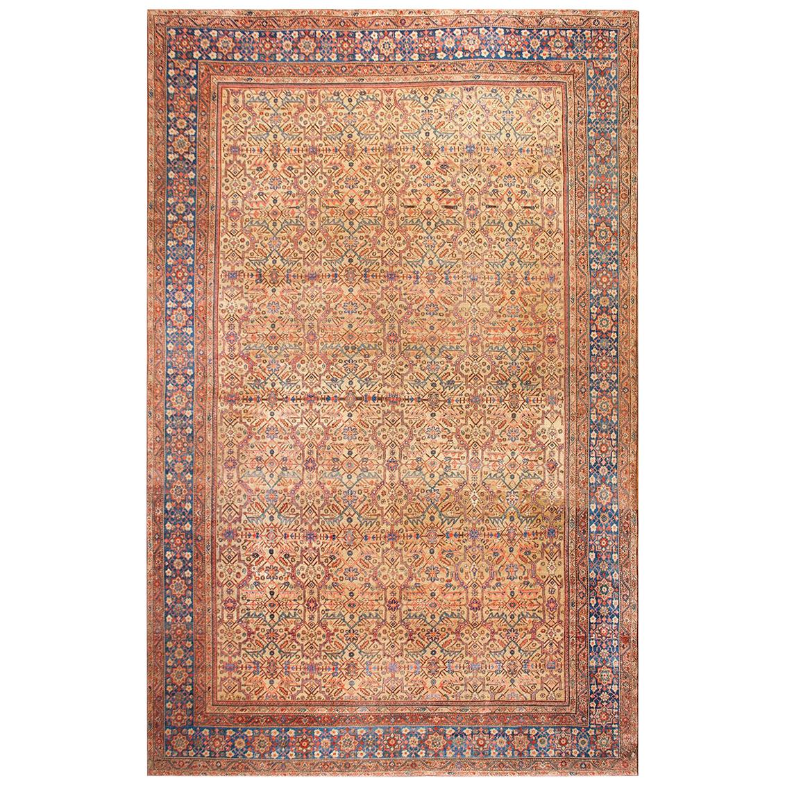 Persischer Sultanabad-Teppich des 19. Jahrhunderts ( 13'3" x 20'8" - 404 x 630) im Angebot