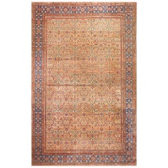 Antique 19th Century Persian Sultanabad Carpet ( 13'3" x 20'8" - 404 x 630 )