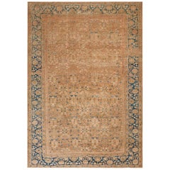 Antique Late 19th Century Persian Sultanabad Carpet ( 6'10" x 9'9" - 208 x 298 )