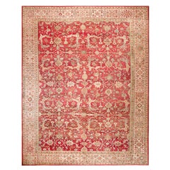 Tapis persan Sultanabad de la fin du XIXe siècle ( 13'6"" x 17' - 411 x 518 cm)