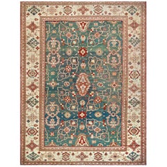 Late 19th Century Hand-Woven Persian Sultanabad Rug