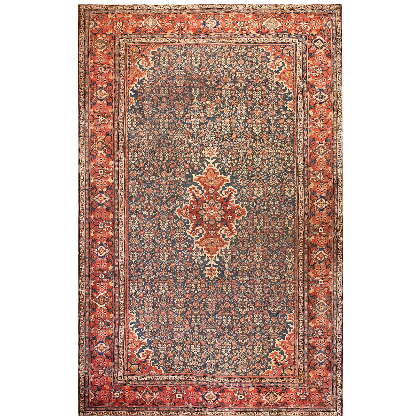 Early 20th Century Persian Sultanabad Carpet ( 11'7" x 18'7" - 355 x 565 )