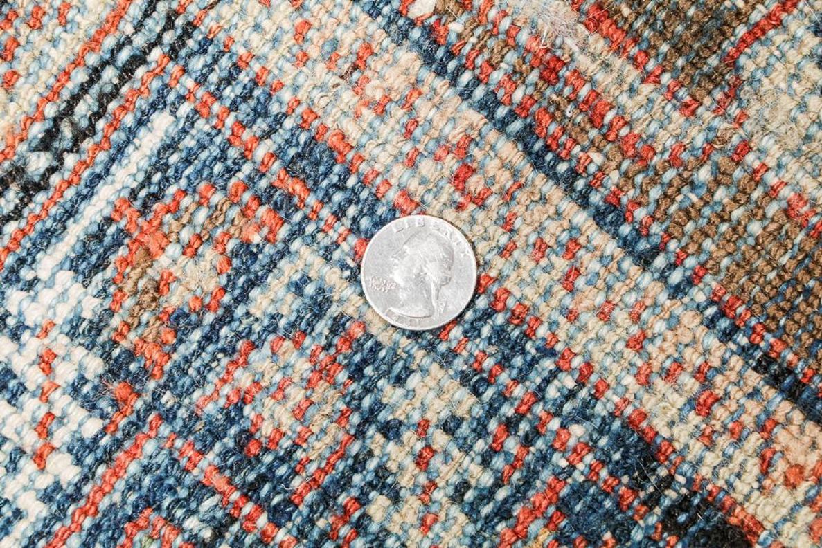 XX secolo Antico tappeto persiano Sultanabad Rugs Overall TerraCotta Brown in vendita