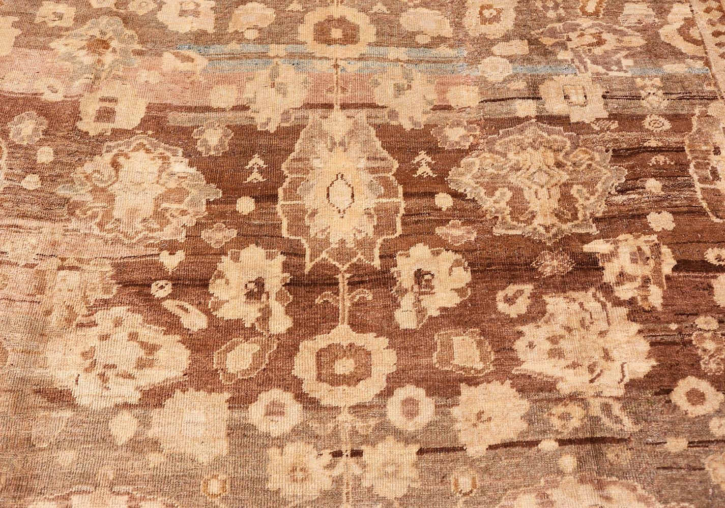 Antiker persischer Sultanabad-Teppich aus Sultanabad. 10 ft 9 in x 16 ft 7 in (Handgeknüpft) im Angebot