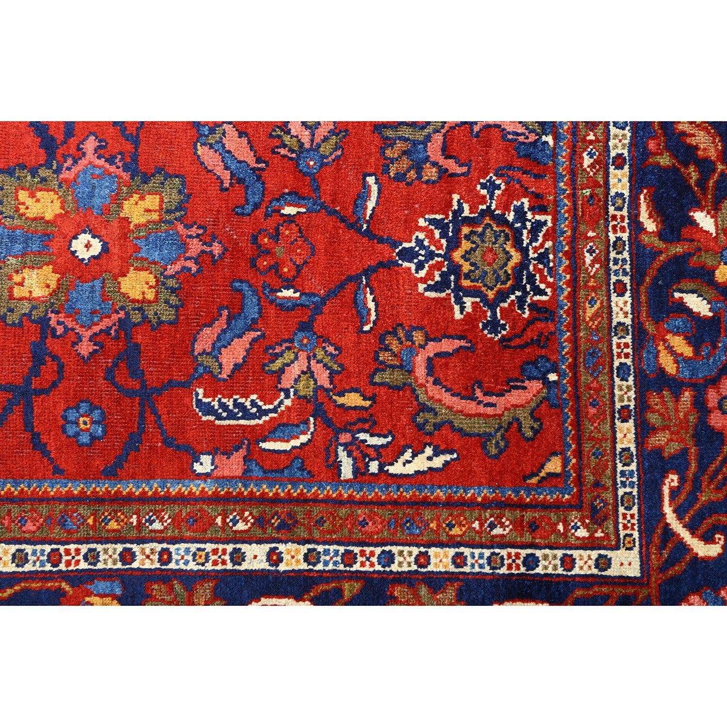 Antiker persischer Sultanabad-Teppich aus Sultanabad - Größe: 10'10 X 8'1 (Handgeknüpft) im Angebot