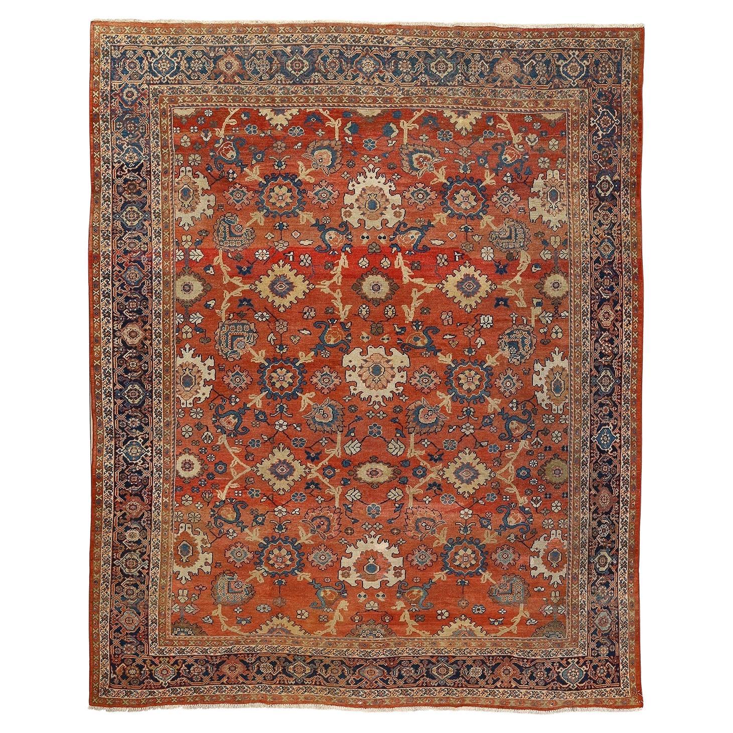 Antique Persian Sultanabad Rug - Size: 10'3 X 7'11