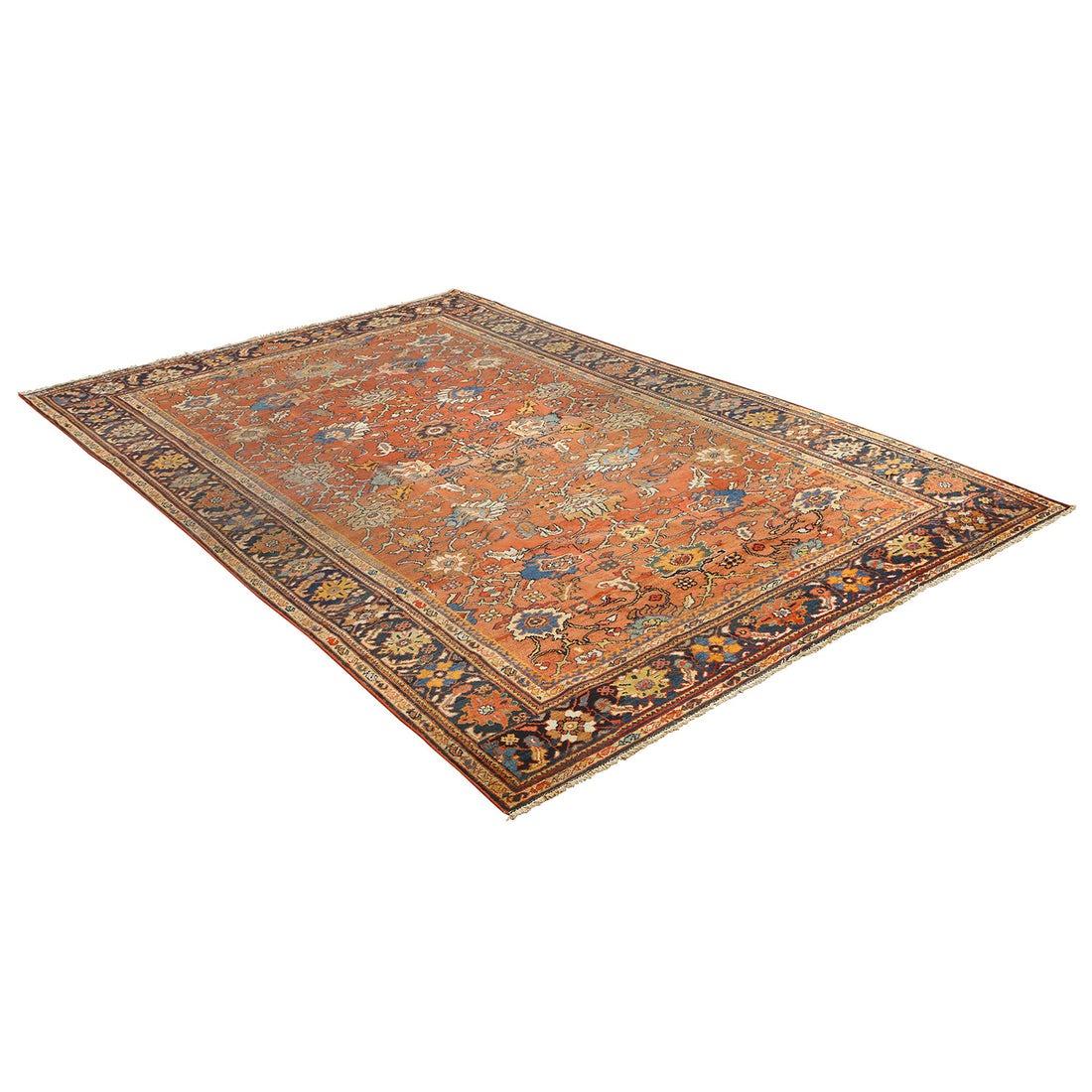 Perse Tapis persan ancien Sultanabad - Taille : 10'3x6'11 en vente