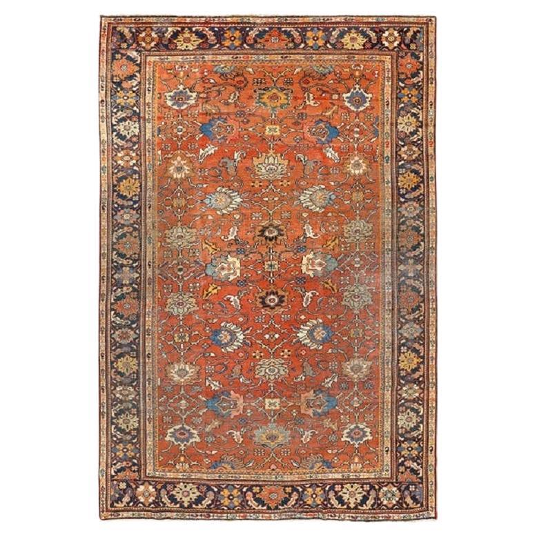 Antique Persian Sultanabad Rug - Size: 10'3x6'11
